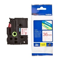 BROTHER TZE262 - TZ kazeta 36 mm široká, laminovaná TZE-262, biele/červené písmo