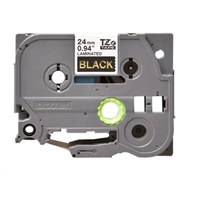 BROTHER TZE354 - TZ kazeta 24 mm široká, laminovaná TZE-354, čierne/zlaté písmo