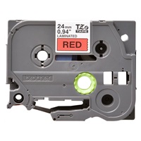 BROTHER TZE451 - TZ kazeta 24 mm široká, laminovaná TZE-451, červené/čierne písmo