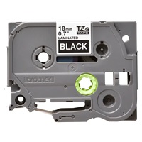 BROTHER TZE345 - kazeta TZ so šírkou 18 mm, laminovaná TZE-345, čierne/biele písmo