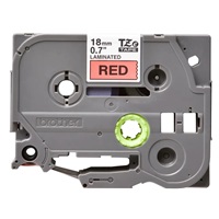 BROTHER TZE441 - TZ kazeta široká 18 mm, laminovaná TZE-441, červeno-čierne písmo
