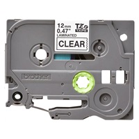 BROTHER TZE131 - 12 mm široká kazeta TZ, laminovaná TZE-131, priesvitné/čierne písmo