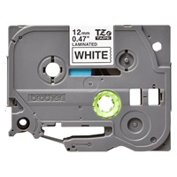 BROTHER TZE231 - 12 mm široká kazeta TZ, laminovaná TZE-231, biele/čierne písmo