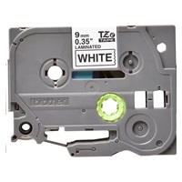 BROTHER TZE221 - TZ kazeta široká 9 mm, laminovaná TZE-221, biela/čierna farba písma