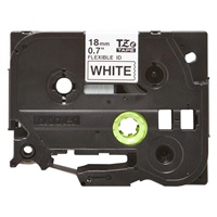 BROTHER TZEFX241 - kazeta TZ so šírkou 18 mm, flexibilná páska TZE-FX241, biele/čierne písmo