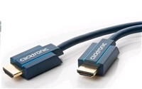 CLICTRONIC HQ HDMI kábel 3 m High Speed + Ethernet (v1.4) 3D, pozlátené konektory, dvojité tienenie, 10 rokov záruka