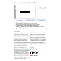 VERBATIM HDD 2.5" 2TB Store ‘n‘ Go USB 3.0, čierna