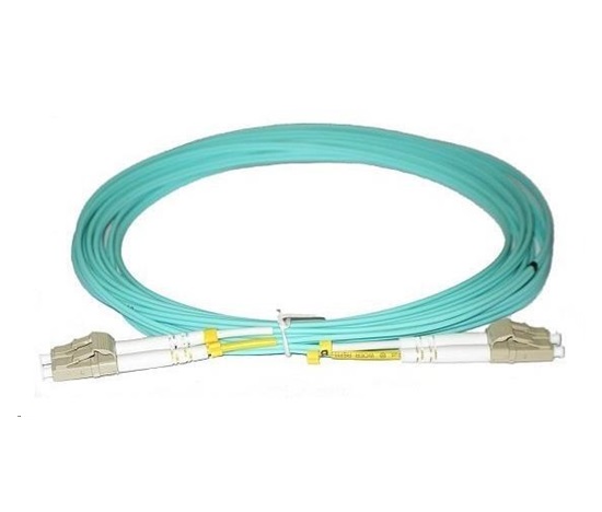 Duplexný prepojovací kábel MM 50/125, OM3, LC-LC, LS0H, 1 m