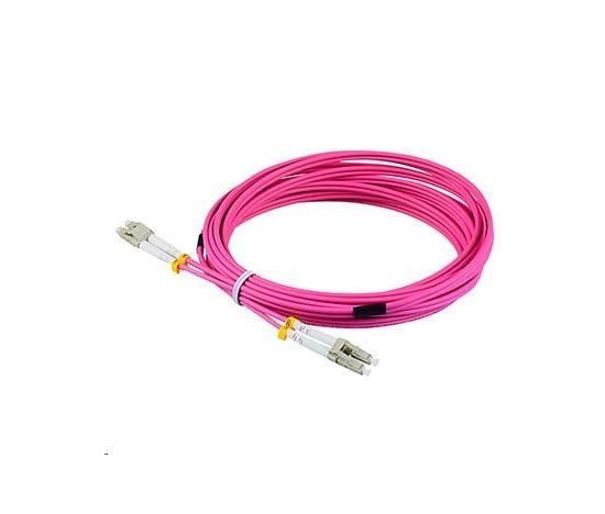 Duplexný patch kábel MM 50/125, OM4, LC-LC, LS0H, 3 m