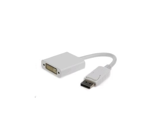 GEMBIRD DisplayPort na DVI (M/F) biely