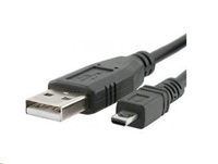 Kábel USB PREMIUMCORD 2.0 A-B mini, 8 pinov, 2 m Sanyo, Panasonic LUMIX