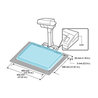 Skener FUJITSU SV600 ScanSnap, A3, 600 dpi, USB 2.0, pre skenovanie na stole
