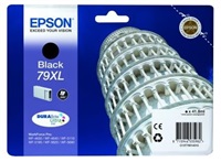 Čierna atramentová kazeta EPSON série WF-5xxx "Pisa" 79 XL Black (41,8 ml)