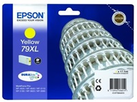 Atramentová kazeta EPSON série WF-5xxx "Pisa" 79 XL žltá (17,1 ml)