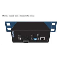 Planet ISW-511, 4x 10/100Base-TX+ 1x 100FX 2km, MM, DIN, IP30