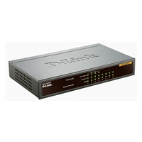 D-Link DES-1008PA 8-portový 10/100 stolový prepínač so 4 portami PoE