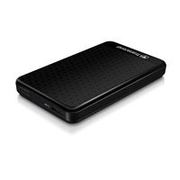 Externý pevný disk TRANSCEND 2,5" USB 3.1 StoreJet 25A3, 2 TB, čierny (nárazuvzdorný, 256-bitový AES)