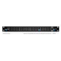 UBNT EdgeSwitch ES-48-500W [70Gbps, 500W, aktívny (802.3af/at) a pasívne (24 V) PoE, 2xSFP, 2xSFP+, L2/L3]