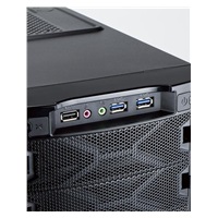 IN WIN skrinka Mana 136, Midi Tower, USB 3.0, biela, bez zdroja