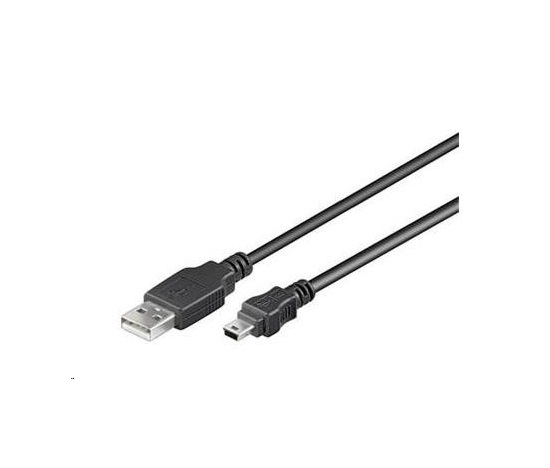Kábel USB PREMIUMCORD 2.0 Kábel A-Mini B (5pin) 3 m