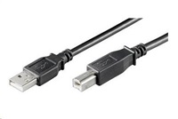 Kábel USB PREMIUMCORD 2.0 Prepojenie A-B 5m (M/M)