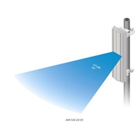 Sektorová anténa UBNT airMAX AM-5AC22-45 [sektorová MIMO anténa, 5GHz, 22dBi, 45°, 802.11a/n/ac, raketová súprava]