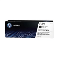 HP 83X Black LJ Toner Cart, CF283X (2,200 pages)