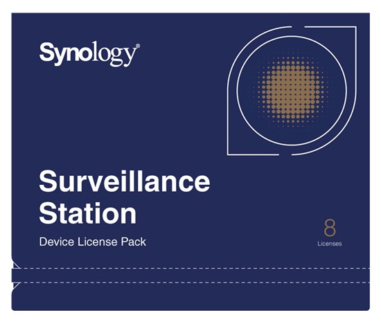 Balík licencií na kamery Synology - 8 kamier