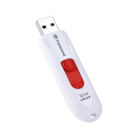 TRANSCEND Flash disk 32GB JetFlash®590W, USB 2.0 (R:16/W:6 MB/s) biela