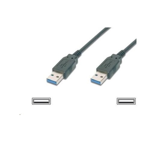 Kábel USB PREMIUMCORD 3.0 Prepojovacie vedenie A-A 2m (M/M)*