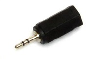 Adaptér PREMIUMCORD Jack 2,5 mm - Jack 3,5 mm, redukcia (M/F)