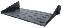 Intellinet Rack Shelf 19", pevná polica, 2U, hĺbka 250 mm, predná montáž, max. zaťaženie 25 kg, čierna
