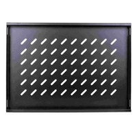 Intellinet Rack Shelf 19", pevná polica, 1U, hĺbka 345 mm, max. zaťaženie 50 kg, čierna