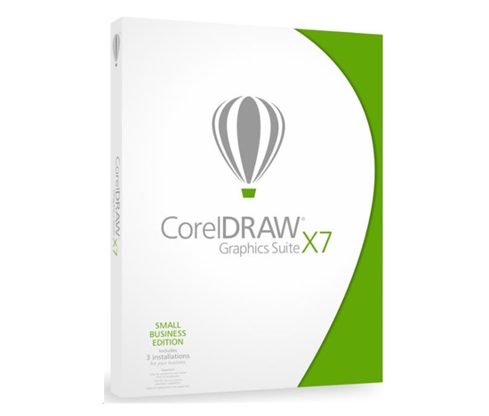 PROMO CorelDRAW Graphics Suite X7 - Small Business Edition BOX - jazyk Angličtina