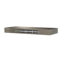 Tenda TEG1024G 24-portový gigabitový ethernetový prepínač, 10/100/1000 Mb/s, montáž do stojana