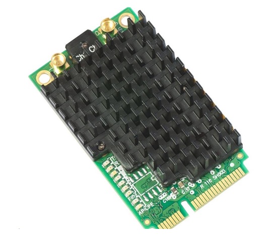 MikroTik R11e-5HacD, karta mini-PCIe, 802.11a/n/ac, MMCX