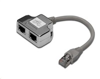 Rozvádzač PREMIUMCORD RJ45 (1 port ISDN + 1 port RJ45 10/100Base T)