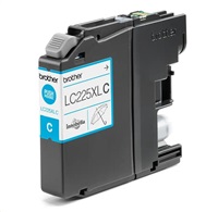 BROTHER INK LC-225XLC azúrový atrament (až 1200 strán A4 podľa normy ISO 24711)