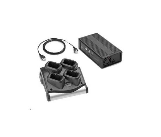 Nabíjačka Motorola MC90xx/MC91xx/MC92xx pre 4 batérie - KIT