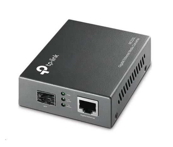 TP-Link MC220L media konvertor (1xGbE, 1xSFP, MM/SM, 550nm/1310nm, 550m/20km)