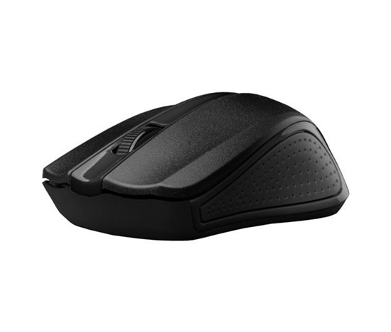 Myš C-TECH WLM-01, čierna, bezdrôtová, USB nano prijímač