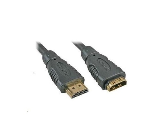 PREMIUMCORD Predlžovací kábel HDMI na HDMI 2 m, pozlátené konektory