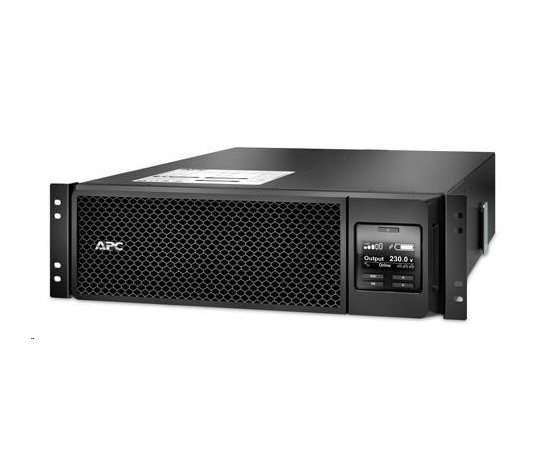 APC Smart-UPS SRT 5000VA RM 208/230V HW, On-line, 3U, montáž do stojana (4500W)