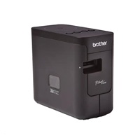 Tlačiareň štítkov BROTHER PT-P750W - 24 mm, TZe pásky, WIFI, profesionálna tlačiareň štítkov pre PC