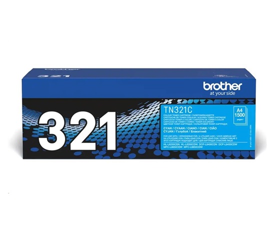 Toner BROTHER TN-321C Laserový spotrebný materiál -1500 str./min - pre DCP-L8450CDW