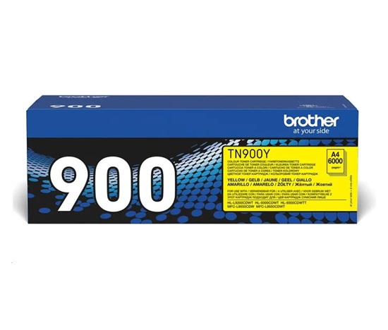 Laserový toner BROTHER TN-900Y
