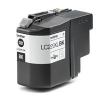 Atramentový spotrebný materiál BROTHER INK LC-229XLBK