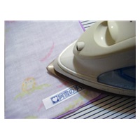 BROTHER TZEFA3 - 12 mm široká kazeta TZ, nažehľovacia, TZE-FA3 biela páska/modrý nápis