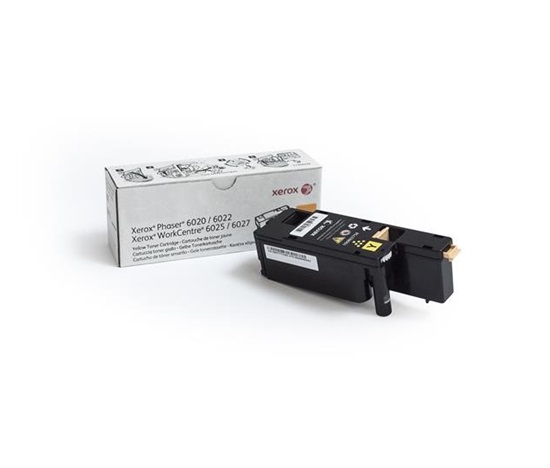Žltý toner Xerox pre Phaser 6020, 6022, WorkCentre 6025, 6027 (1000 ks, žltý)