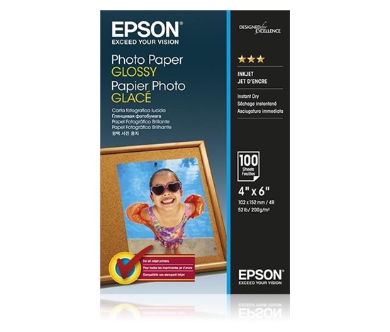 Papier EPSON Photo Glossy 10x15cm 100 listov